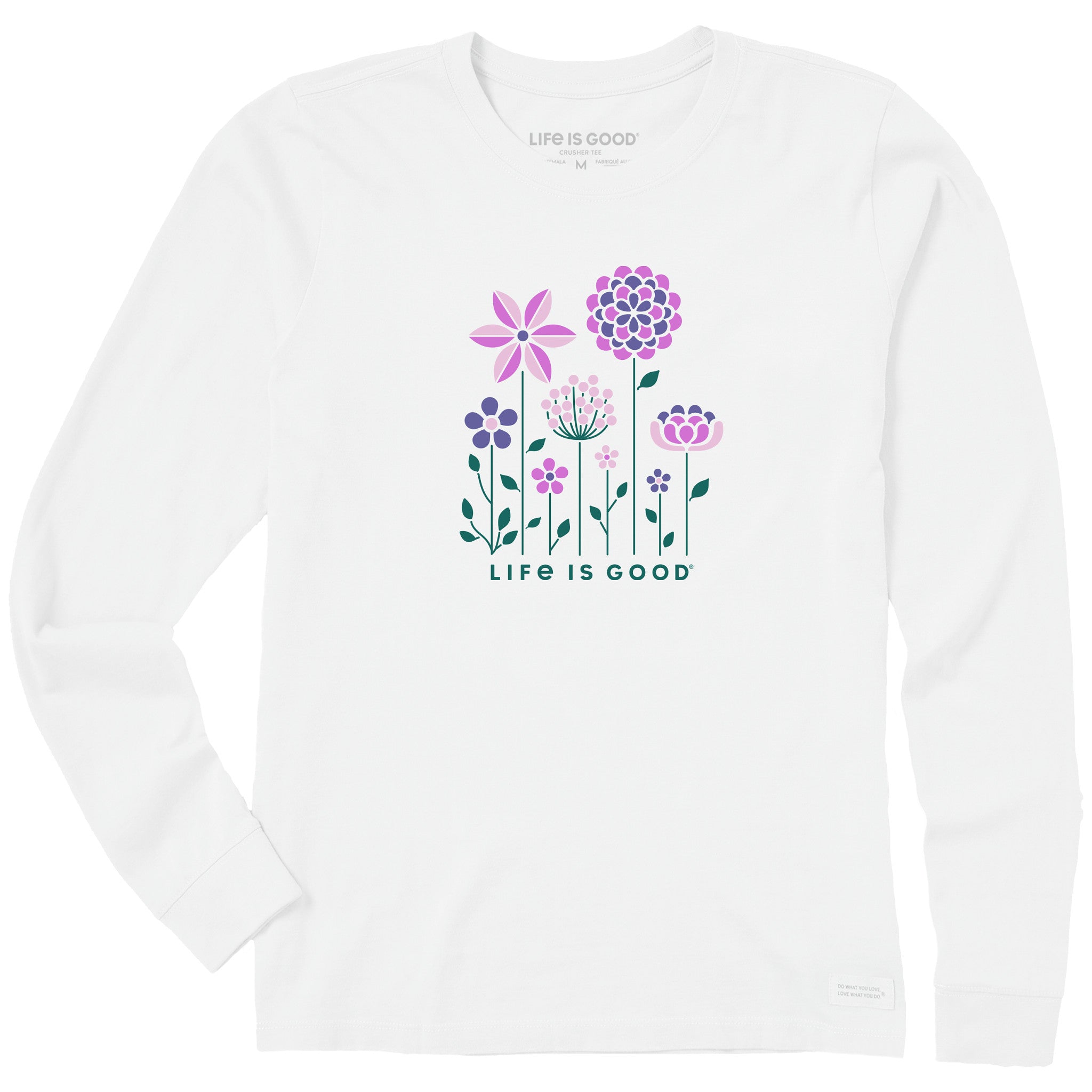 Women's Linear Garden Long Sleeve Crusher Tee