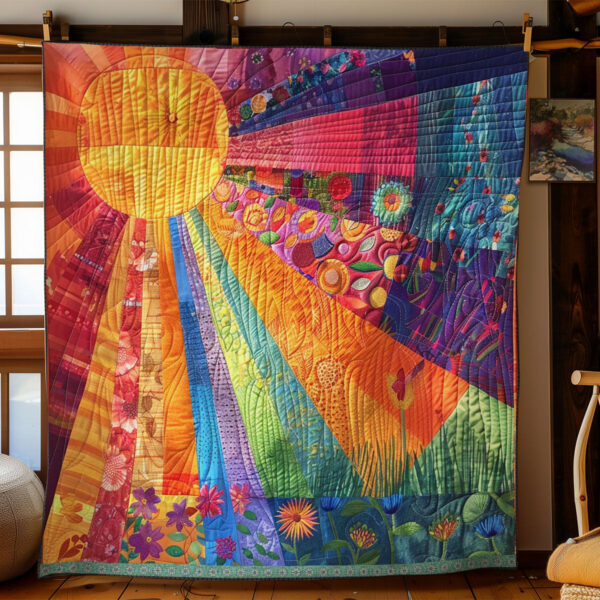 Cheerful Sunshine WN0909001CL Quilt - Image 4