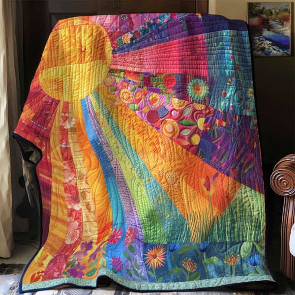Cheerful Sunshine WN0909001CL Quilt - Image 2