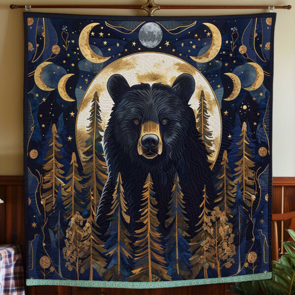 Full Moon Black Bear WP0509020CL Quilt - Image 3