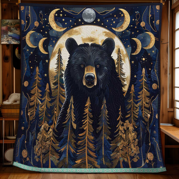 Full Moon Black Bear WP0509020CL Quilt - Image 4