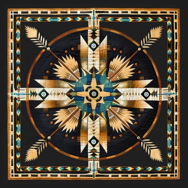 Native American XR2106017CL Quilt - Image 4