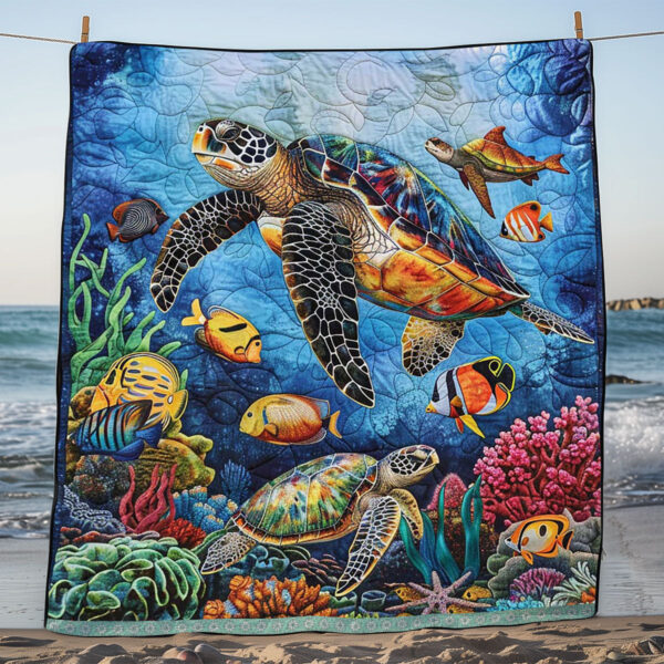 Sea Turtle WJ1109018CL Quilt - Image 3