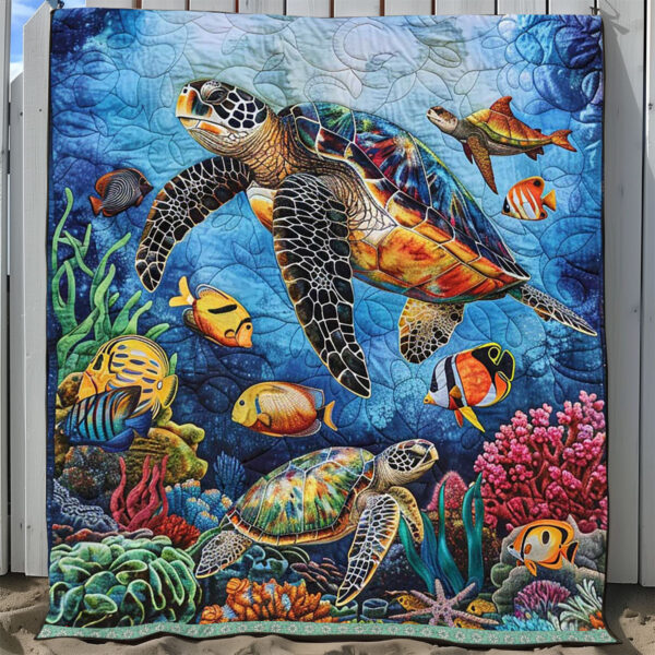 Sea Turtle WJ1109018CL Quilt - Image 5
